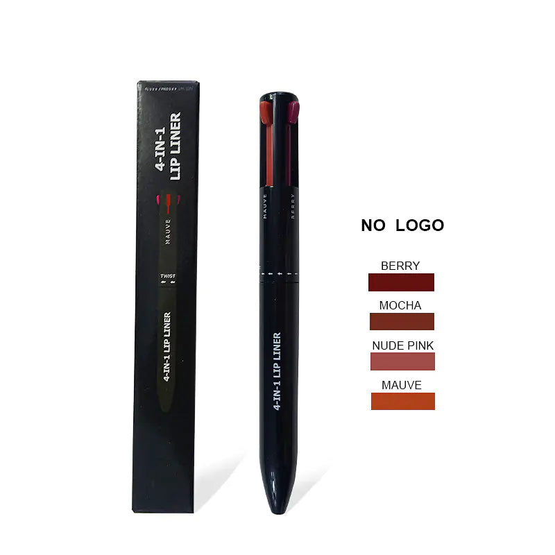 4-in-1 Waterproof Makeup Lipliner & Eyeliner Pen